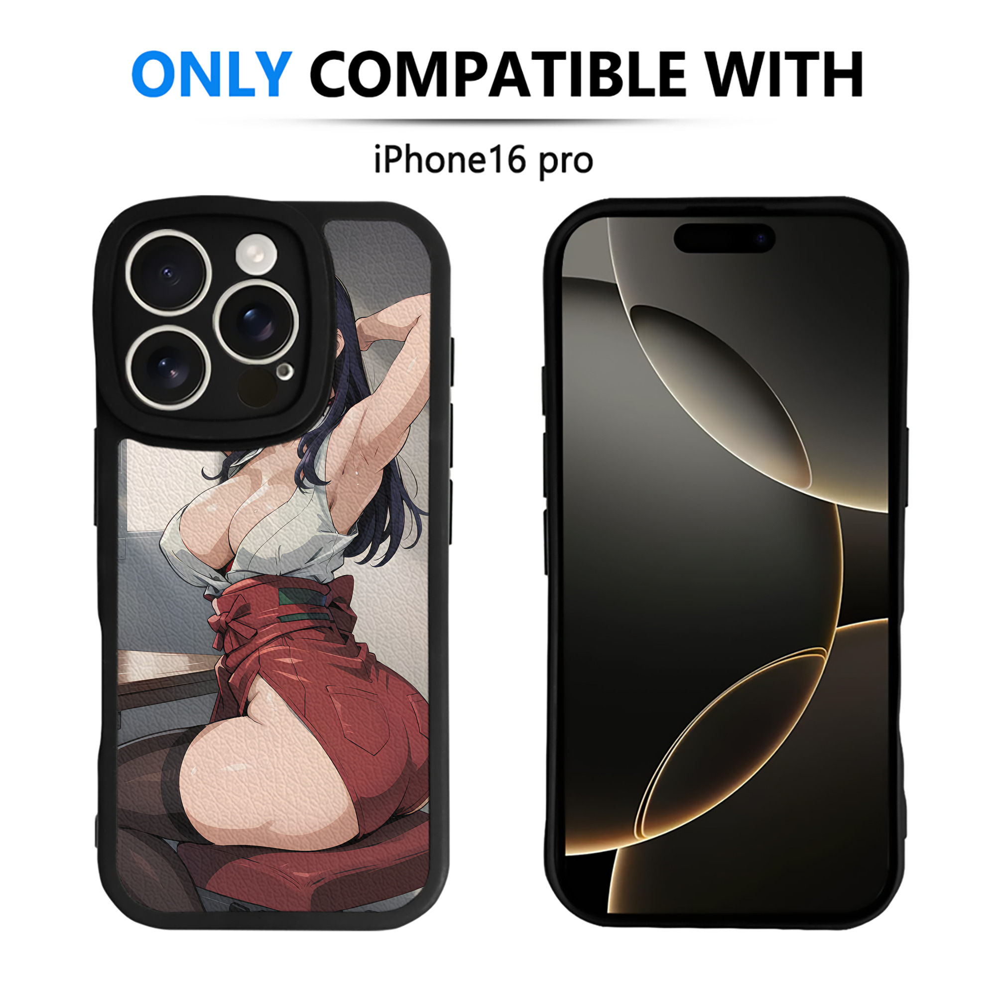 （画像用） EVA 新世紀エヴァンゲリオン 【iPhone 16シリーズ対応】シリコンスマホケース（レザー調） 材質：シリコン